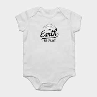 The Earth is Flat Baby Bodysuit